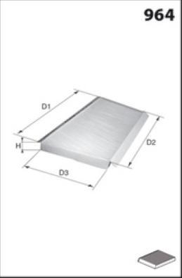 LUCAS LFCP166 - Filter kabine www.molydon.hr