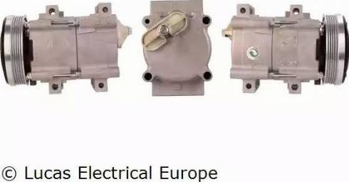 Lucas Electrical ACP168 - Kompresor, klima-Uređaj www.molydon.hr