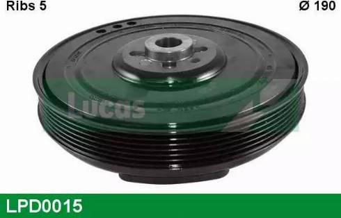Lucas Engine Drive LPD0015 - Remenica, radilica www.molydon.hr