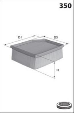 Lucas Filters LFAF593 - Filter za zrak www.molydon.hr