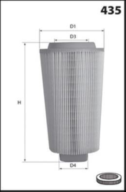 Lucas Filters LFAF266 - Filter za zrak www.molydon.hr