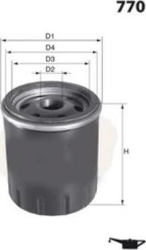 Lucas Filters LFOS116 - Filter za ulje www.molydon.hr