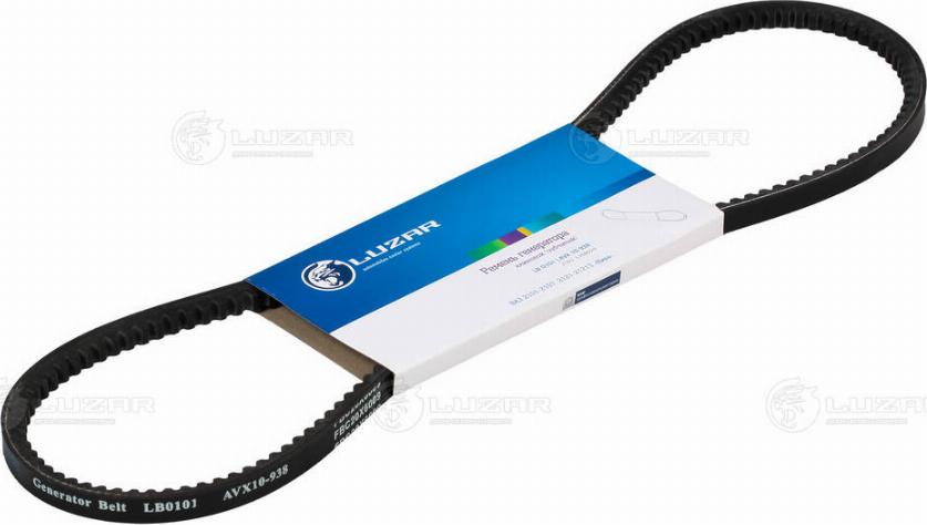 Luzar LB 0101 - Klinasti rebrasti remen  www.molydon.hr