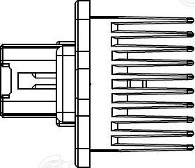 Luzar LFR 1104 - Otpornik, ventilator kabine/unutrasnjeg prostora www.molydon.hr