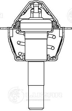 Luzar LT 1527 - Termostat, rashladna tekućinu www.molydon.hr