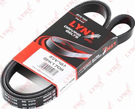 LYNXauto 6PK1708 - Klinasti rebrasti remen  www.molydon.hr