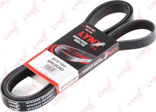 LYNXauto 6PK2040 - Klinasti rebrasti remen  www.molydon.hr