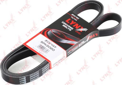 LYNXauto 6PK2020 - Klinasti rebrasti remen  www.molydon.hr