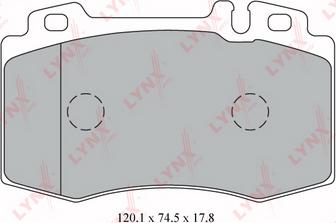 LYNXauto BD-5324 - Komplet Pločica, disk-kočnica www.molydon.hr