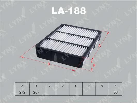 LYNXauto LA-188 - Filter za zrak www.molydon.hr