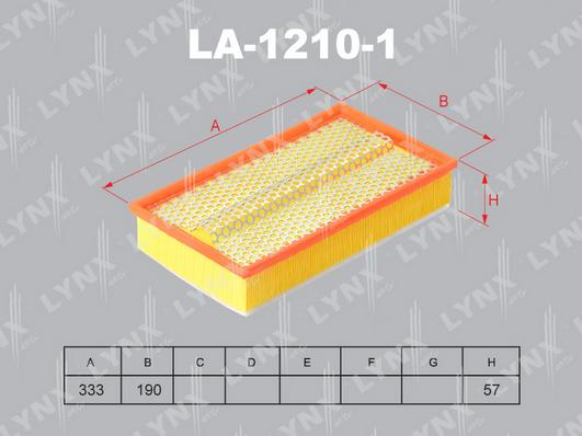 LYNXauto LA-1210-1 - Filter za zrak www.molydon.hr