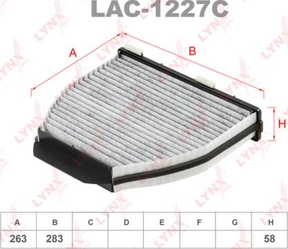 LYNXauto LAC-1227C - Filter kabine www.molydon.hr