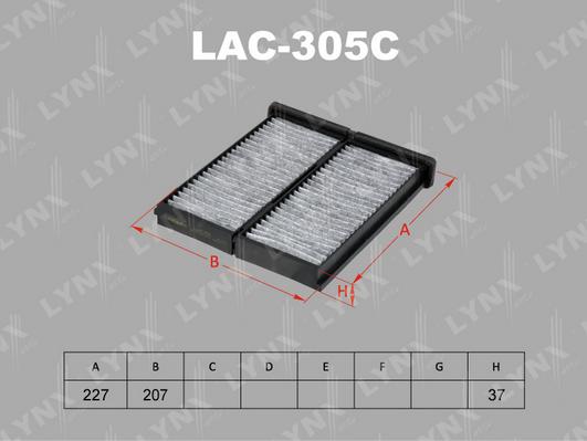 LYNXauto LAC-305C - Filter kabine www.molydon.hr
