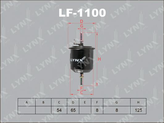 LYNXauto LF-1100 - Filter za gorivo www.molydon.hr