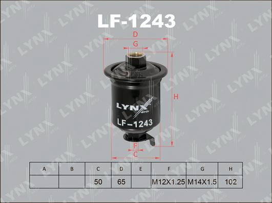 LYNXauto LF-1243 - Filter za gorivo www.molydon.hr