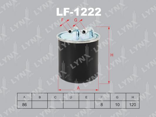 LYNXauto LF-1222 - Filter za gorivo www.molydon.hr