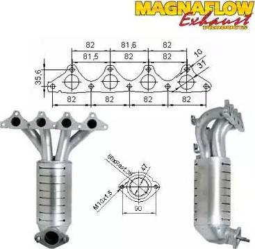 Magnaflow 73405 - Katalizator www.molydon.hr