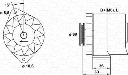 Magneti Marelli 944346033010 - Alternator www.molydon.hr