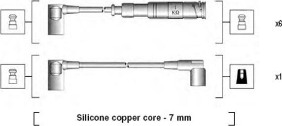 Magneti Marelli 941115110655 - Set kablova za paljenje www.molydon.hr