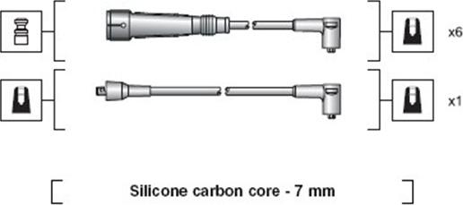 Magneti Marelli 941318111085 - Set kablova za paljenje www.molydon.hr