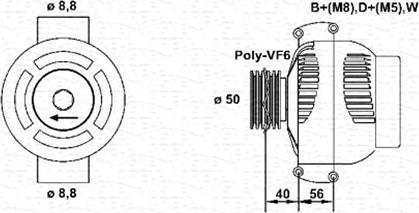 Magneti Marelli 943355134010 - Alternator www.molydon.hr