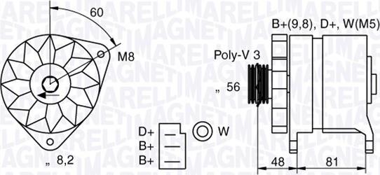 Magneti Marelli 054022598010 - Alternator www.molydon.hr