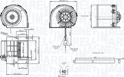 Magneti Marelli 069412325010 - Ventilator kabine/unutrasnjeg prostora www.molydon.hr