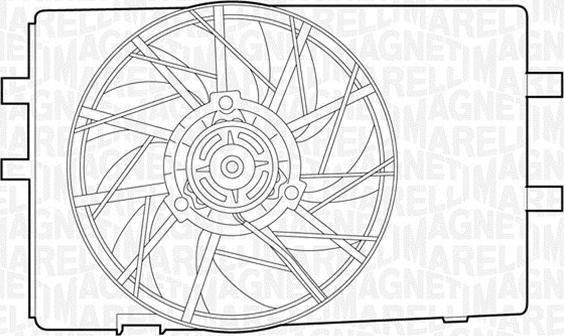 Magneti Marelli 069422325010 - Ventilator, hladjenje motora www.molydon.hr