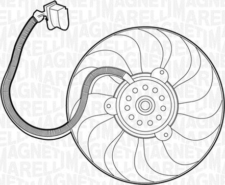 Magneti Marelli 069422261010 - Ventilator, hladjenje motora www.molydon.hr