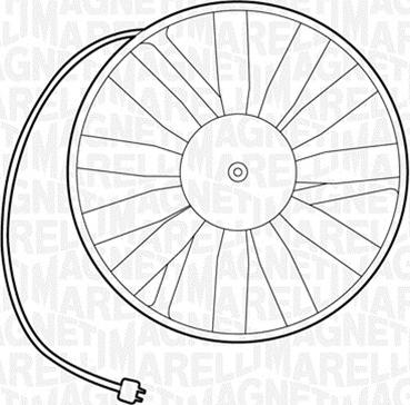 Magneti Marelli 069422235010 - Ventilator, hladjenje motora www.molydon.hr