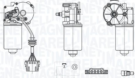 Magneti Marelli 064372700010 - Motor brisača www.molydon.hr