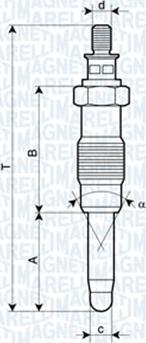 Magneti Marelli 060900060606 - Grijač za paljenje www.molydon.hr