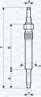 Magneti Marelli 060900300606 - Grijač za paljenje www.molydon.hr