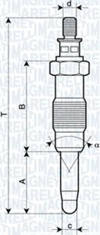 Magneti Marelli 060900290606 - Grijač za paljenje www.molydon.hr