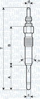 Magneti Marelli 060900750606 - Grijač za paljenje www.molydon.hr