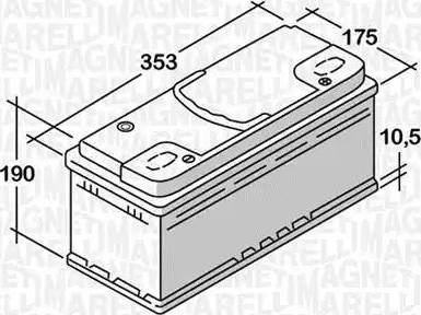 Magneti Marelli 068092076010 - Akumulator  www.molydon.hr
