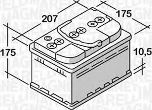 Magneti Marelli 068050051530 - Akumulator  www.molydon.hr