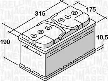 Magneti Marelli 068080060010 - Akumulator  www.molydon.hr