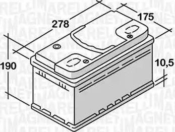 Magneti Marelli 068074068010 - Akumulator  www.molydon.hr