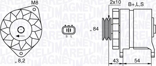 Magneti Marelli 063532625010 - Alternator www.molydon.hr