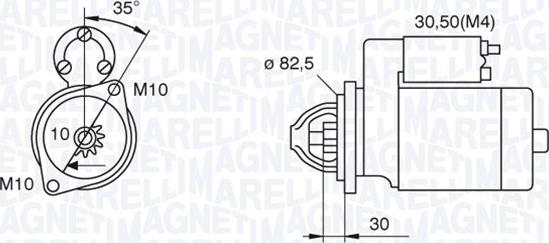 Magneti Marelli 063521092500 - Starter www.molydon.hr