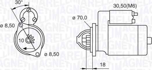 Magneti Marelli 063521082170 - Starter www.molydon.hr