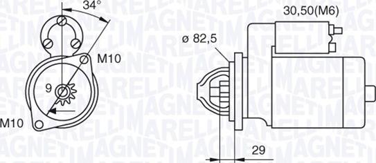 Magneti Marelli 063521074030 - Starter www.molydon.hr