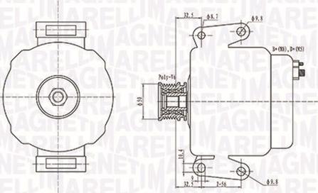 Magneti Marelli 063731630010 - Alternator www.molydon.hr