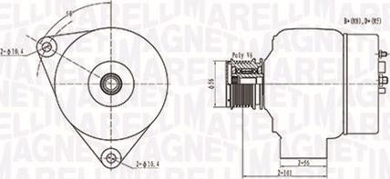 Magneti Marelli 063731209010 - Alternator www.molydon.hr