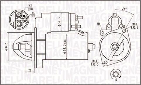 Magneti Marelli 063721410010 - Starter www.molydon.hr