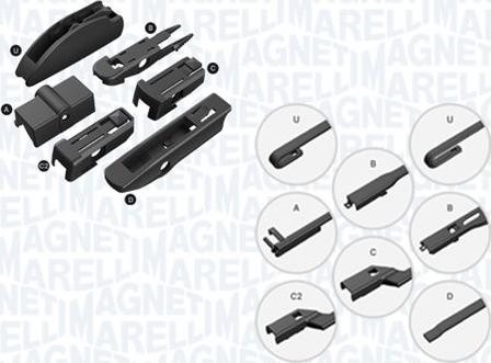 Magneti Marelli 000713617600 - Metlica brisača www.molydon.hr