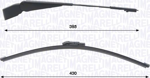 Magneti Marelli 000723180465 - Garnitura Držača metlice brisača, pranje vjetrobranskog stakl www.molydon.hr