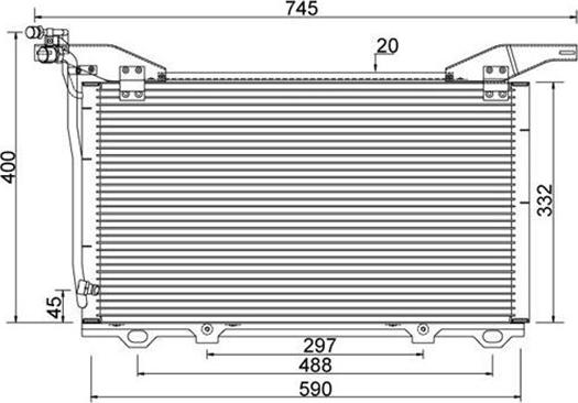 Magneti Marelli 359003221050 - Kondenzator, klima-Uređaj www.molydon.hr