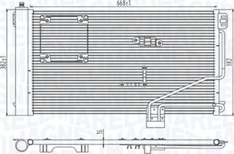 Magneti Marelli 350203946000 - Kondenzator, klima-Uređaj www.molydon.hr